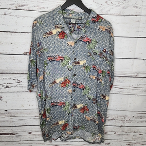 Pineapple Connection Vintage Car Hawaiian‎ Shirt